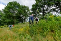 Werken aan de Heidijk Werken aan de Heidijk